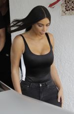 KIM KARDASHIAN Filming KUWTK at Casa Veaga in Los Angeles 05/05/2017