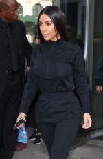 KIM KARDASHIAN Leaves Her Apartment in New York 05/16/2017