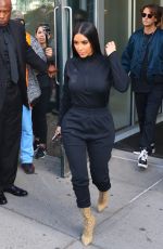 KIM KARDASHIAN Leaves Her Apartment in New York 05/16/2017