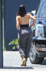 KIM KARDASHIAN on the Set of KUWTK in Los Angeles 05/04/2017