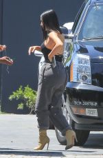 KIM KARDASHIAN on the Set of KUWTK in Los Angeles 05/04/2017