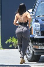 KIM KARDASHIAN on the Set of KUWTK in Los Angeles 05/04/2017