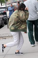 KIM KARDASHIAN Running in Her Apartment in New York 05/01/2017