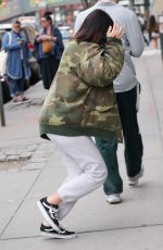 KIM KARDASHIAN Running in Her Apartment in New York 05/01/2017