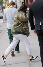 KIM KARDASHIAN Running in Her Apartment in New York 05/01/2017