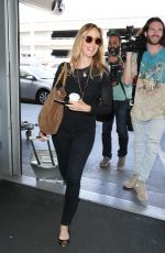 KIM RAVER at LAX Airport in Los Angeles 05/03/2017