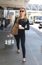 KIM RAVER at Los Angeles International Airport 05/03/2017