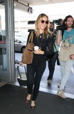 KIM RAVER at Los Angeles International Airport 05/03/2017