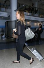 KIM RAVER at Los Angeles International Airport 05/03/2017