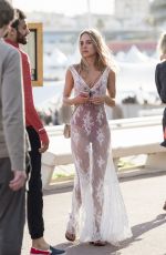 KIMBERLEY GARNER Out and About in Cannes 05/22/2017