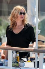 KIRSTEN DUNST at Hotel Du Cap Eden Roc in Antibes 05/20/2017