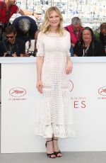 KIRSTEN DUNST at The Beguiled Photocall at 2017 Cannes Film Festival 05/24/2017