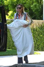 KIRSTEN DUNST Leaves Her Home in Los Angeles 05/21/2017