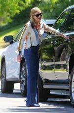 KIRSTEN DUNST Leaves Her Home in Los Angeles 05/21/2017