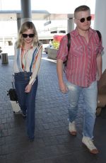 KIRTSEN DUNST at LAX Airport in Los Angeles 05/21/2017