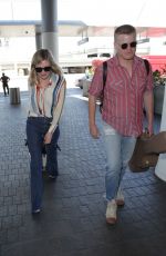 KIRTSEN DUNST at LAX Airport in Los Angeles 05/21/2017
