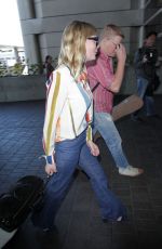 KIRTSEN DUNST at LAX Airport in Los Angeles 05/21/2017