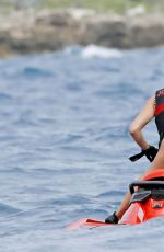 KOURTNEY KARDASHIAN in Swimsuit on a Yacht in Cannes 05/22/2017