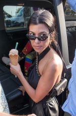 KOURTNEY KARDASHIAN at an Ice Cream Store in Cannes 05/24/2017