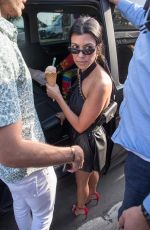 KOURTNEY KARDASHIAN at an Ice Cream Store in Cannes 05/24/2017