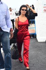 KOURTNEY KARDASHIAN Boarding a Plane in Cannes 05/26/2017
