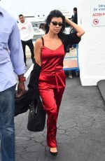 KOURTNEY KARDASHIAN Boarding a Plane in Cannes 05/26/2017