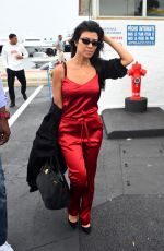 KOURTNEY KARDASHIAN Boarding a Plane in Cannes 05/26/2017