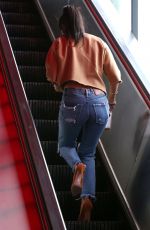 KOURTNEY KARDASHIAN in Ripped Jeans Out in Studio City 05/08/2017