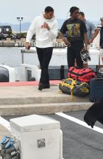 KOURTNEY KARDASHIAN Leaves Eden Roc Hotel in Antibes 05/26/2017