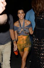 KOURTNEY KARDASHIAN Leaves Gotha Nightclub in Cannes 05/22/2017