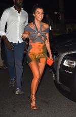 KOURTNEY KARDASHIAN Leaves Gotha Nightclub in Cannes 05/22/2017