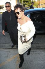 KRIS JENNER Arrives at Nobu in Malibu 05/28/2017