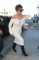 KRIS JENNER Arrives at Nobu in Malibu 05/28/2017