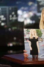 KRISTEN BELL at Jimmy Kimmel Live in Hollywood 05/04/2017