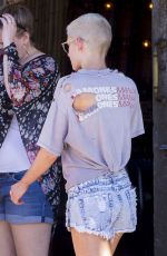 KRISTEN STEWART in Denim Shorts Out in New Orleans 05/11/2017