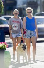 KRISTEN STEWART in Denim Shorts Out in New Orleans 05/11/2017