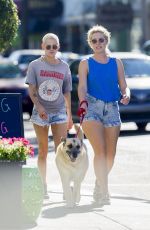 KRISTEN STEWART in Denim Shorts Out in New Orleans 05/11/2017