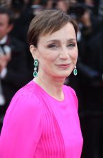 KRISTIN SCOTT THOMAS at The Killing of a Sacred Deer Premiere at 70th Annual Cannes Film Festival 05/22/2017