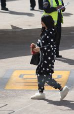 KYLIE JENNER Boarding at a Private Jet in Cusco 05/11/2017