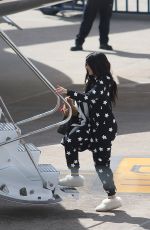 KYLIE JENNER Boarding at a Private Jet in Cusco 05/11/2017