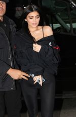KYLIE JENNER Arrives at Cipriani in New York 04/30/2017\