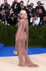 KYLIE JENNER at 2017 MET Gala in New York 05/01/2017