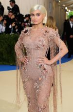 KYLIE JENNER at 2017 MET Gala in New York 05/01/2017