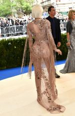 KYLIE JENNER at 2017 MET Gala in New York 05/01/2017