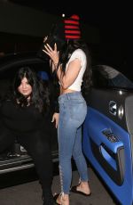 KYLIE JENNER Leaves Matsuhisa in West Hollywood 05/30/2017
