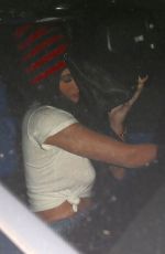 KYLIE JENNER Leaves Matsuhisa in West Hollywood 05/30/2017