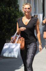 KYM JOHNSON Arrives at Il Pastaio in Beverly Hills 05/16/2017