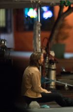 LADY GAGA and Bradley Cooper on the Set of Star Is Born in Los Angeles 05/06/2017