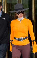 LADY GAGA Leaves Her Apartment in New York 05/14/2017