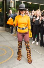 LADY GAGA Leaves Her Apartment in New York 05/14/2017